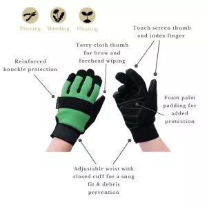 Green Flex Protect Gloves