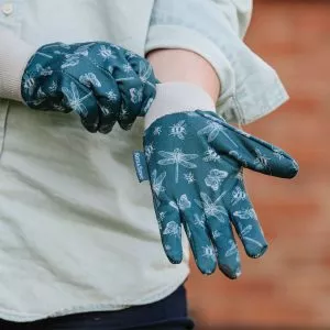 Jersey Cotton Gloves Triple Pack teal