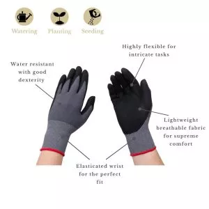 seed and weed glove features mens