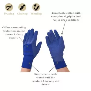 Navy Ultimate All-Round Gardening Gloves