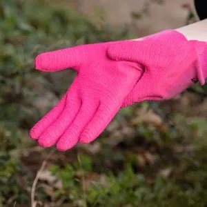 pink ultimate all round gardening gloves