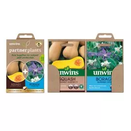 Unwins Partner Plants Squash & Borage