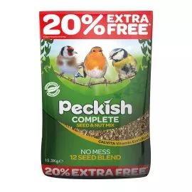 Peckish Complete Seed & Nut Mix 20% extra free bag