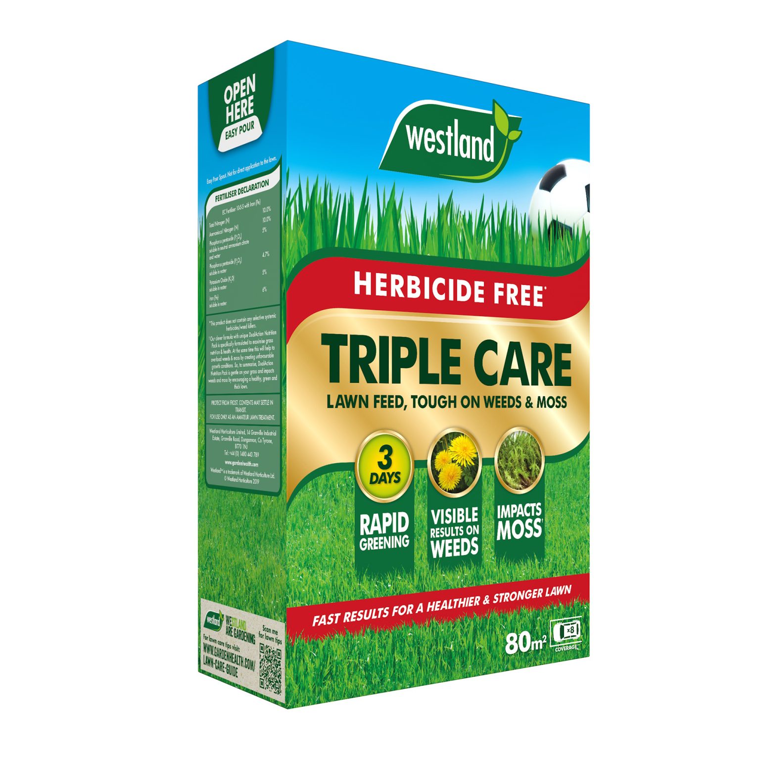 Aftercut Lawn Feed Weed & Moss Killer Westland Garden Health