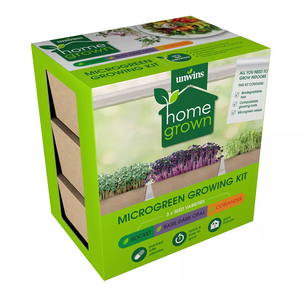 Home Grown Microgreen Growing Kit