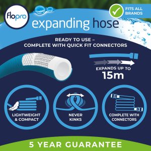 Flopro 15m Expanding Hose