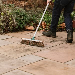 Gardman mixed broom and scraper brush