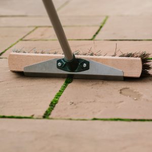 Gardman mixed broom and scraper brush