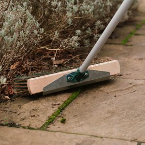 Gardman mixed broom and scraper brush