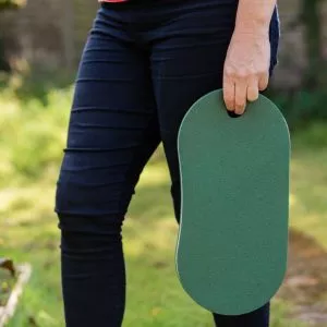 kneeler pad in use