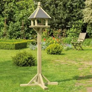 Gardman Supreme Wilton Bird Table in garden