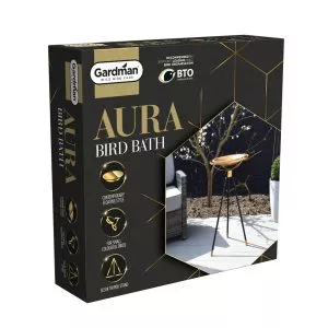 Gardman Aura Bird Bath boxed