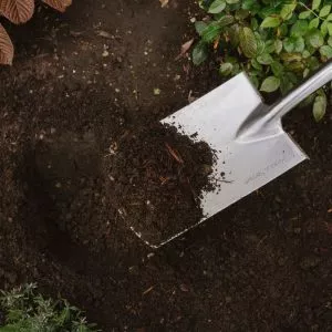 farmyard manure in use