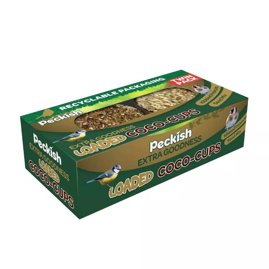 peckish extra goodness coco cups twin pack
