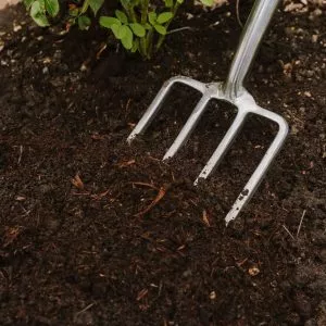 farmyard manure in use