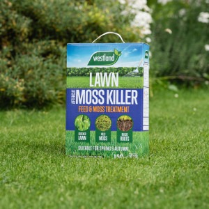 westland aftercut lawn moss killer 150m