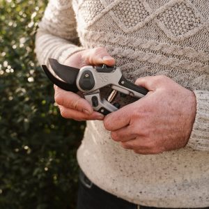 eversharp all purpose secateurs in hands