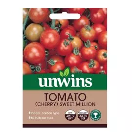 Unwins Tomato (Cherry) Sweet Million Seeds