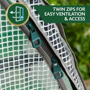 twin zips for easy ventilation visiroot growhouse