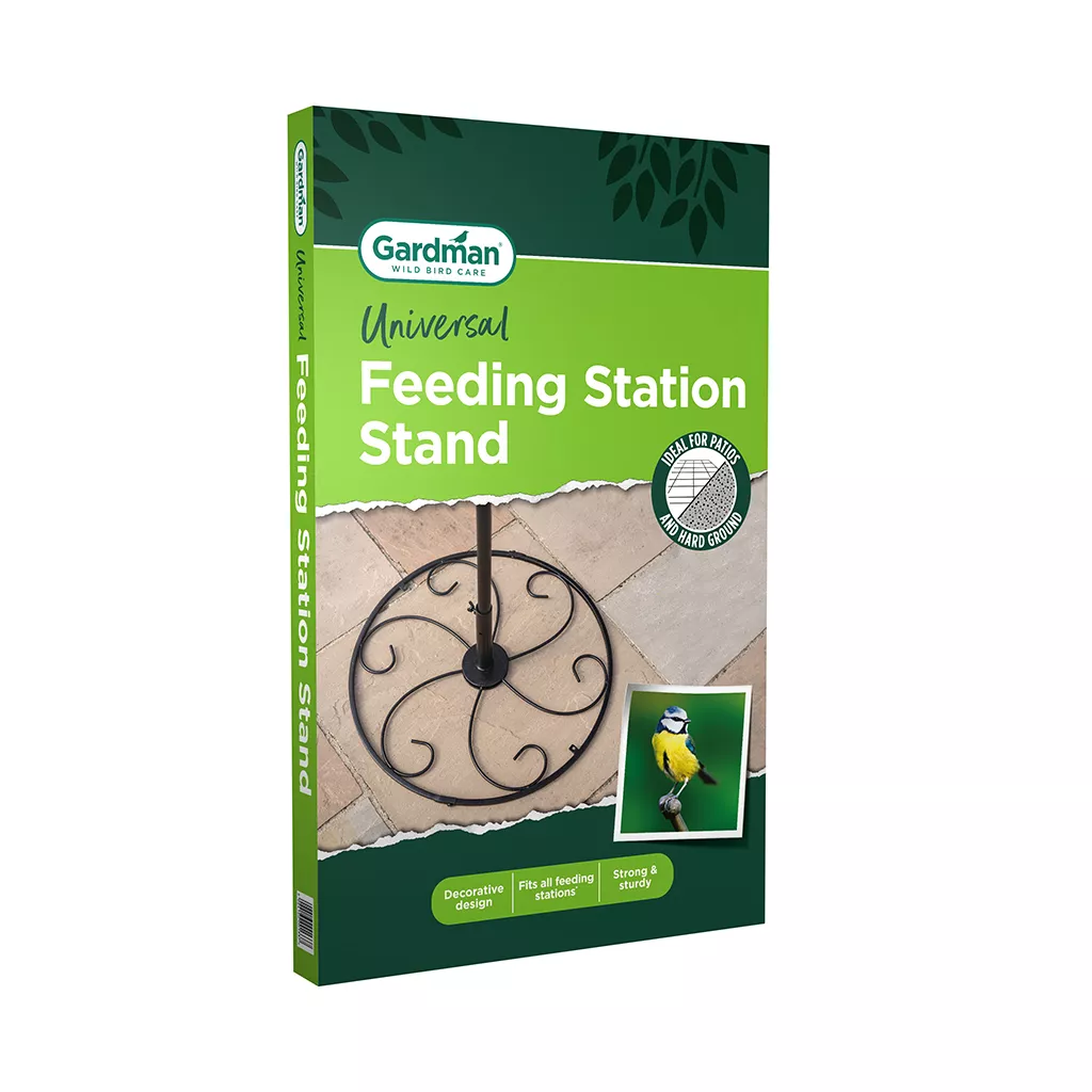 Universal Feeding Station stand in packaging