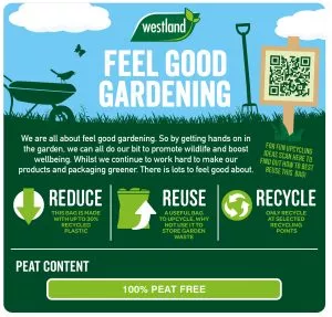 feel good gardening multi-purpose compost with john innes peat free