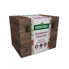 unwins gardeners' seed box front