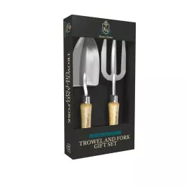 kent & stowe fork and trowel gift set front