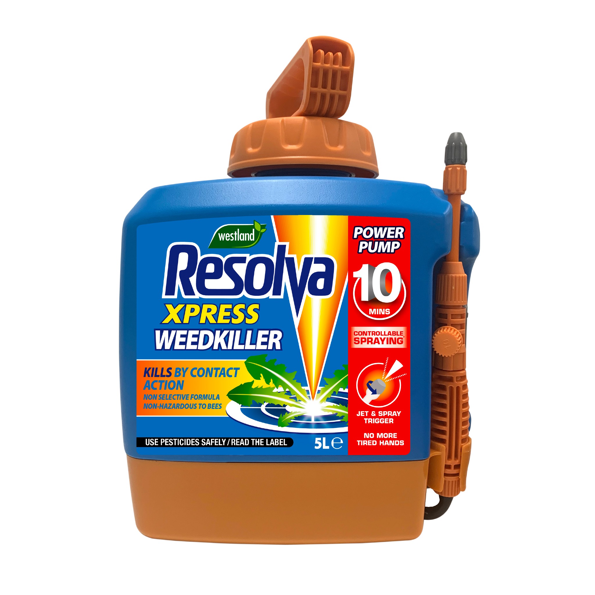 Resolva Xpress Power Pump & Refill | Weed Control - Westland