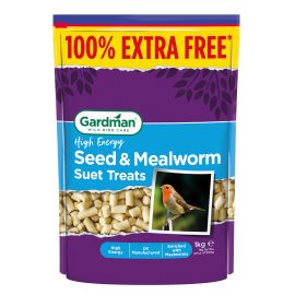Gardman Seed and Mealworm Suet Treats