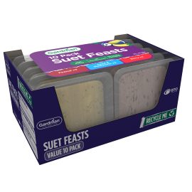 Gardman Suet Feasts 10 PACK TRAY