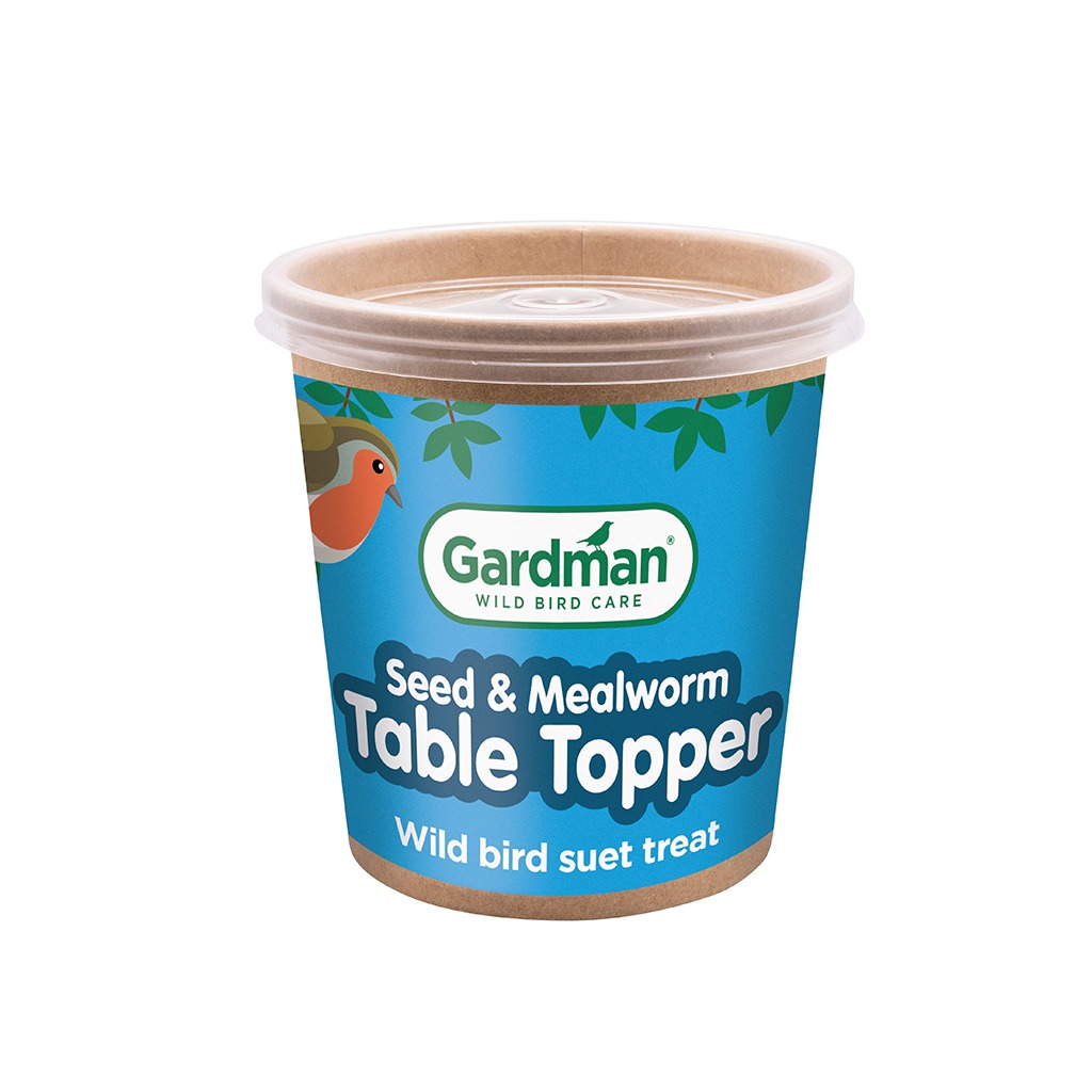 gardman seed & mealworm table topper cut out