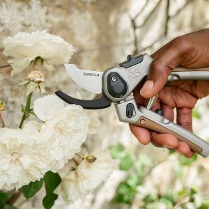 kent and stowe surecut all purpose bypass secateurs in use