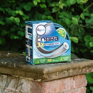 Flopro Cobra Expanding Hose Set in packaging