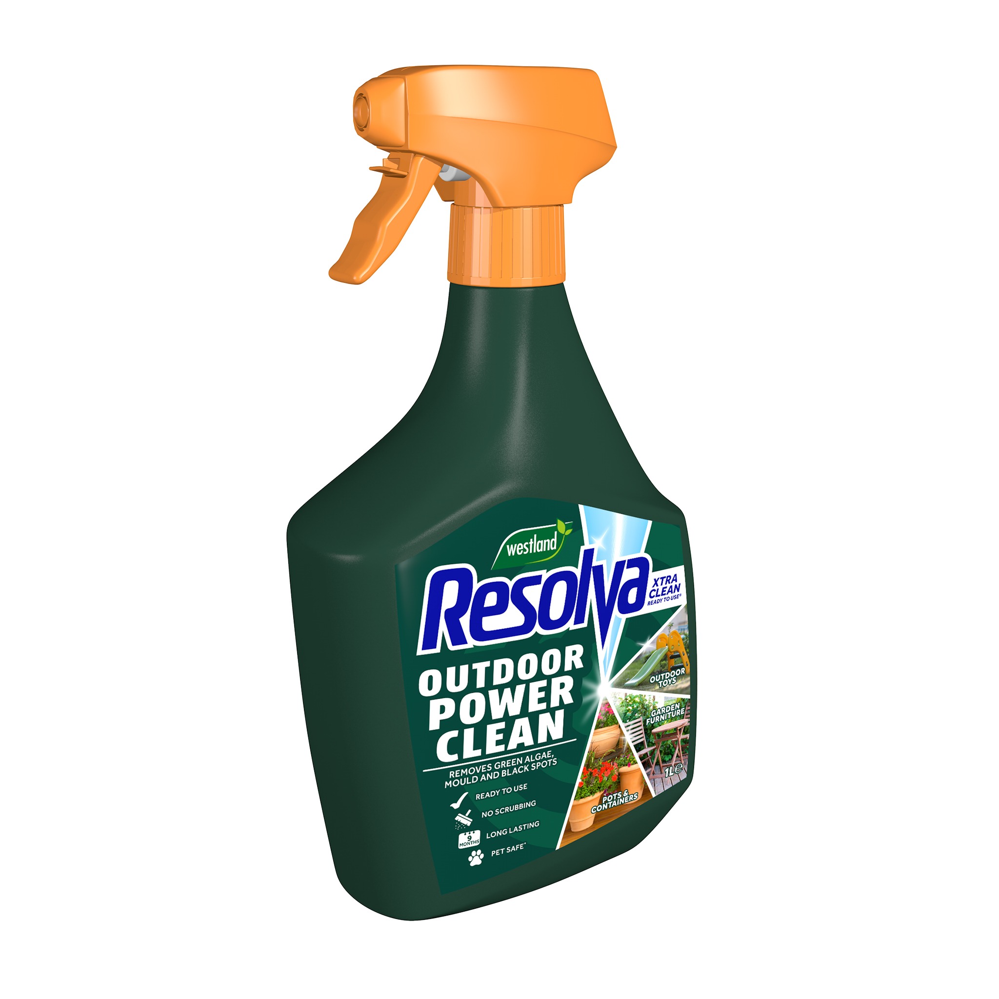 Resolva Xtra Clean Ready To Use Outdoor Power Clean 1L