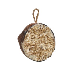 Gardman Supreme Coconut Feeder with Mealworms