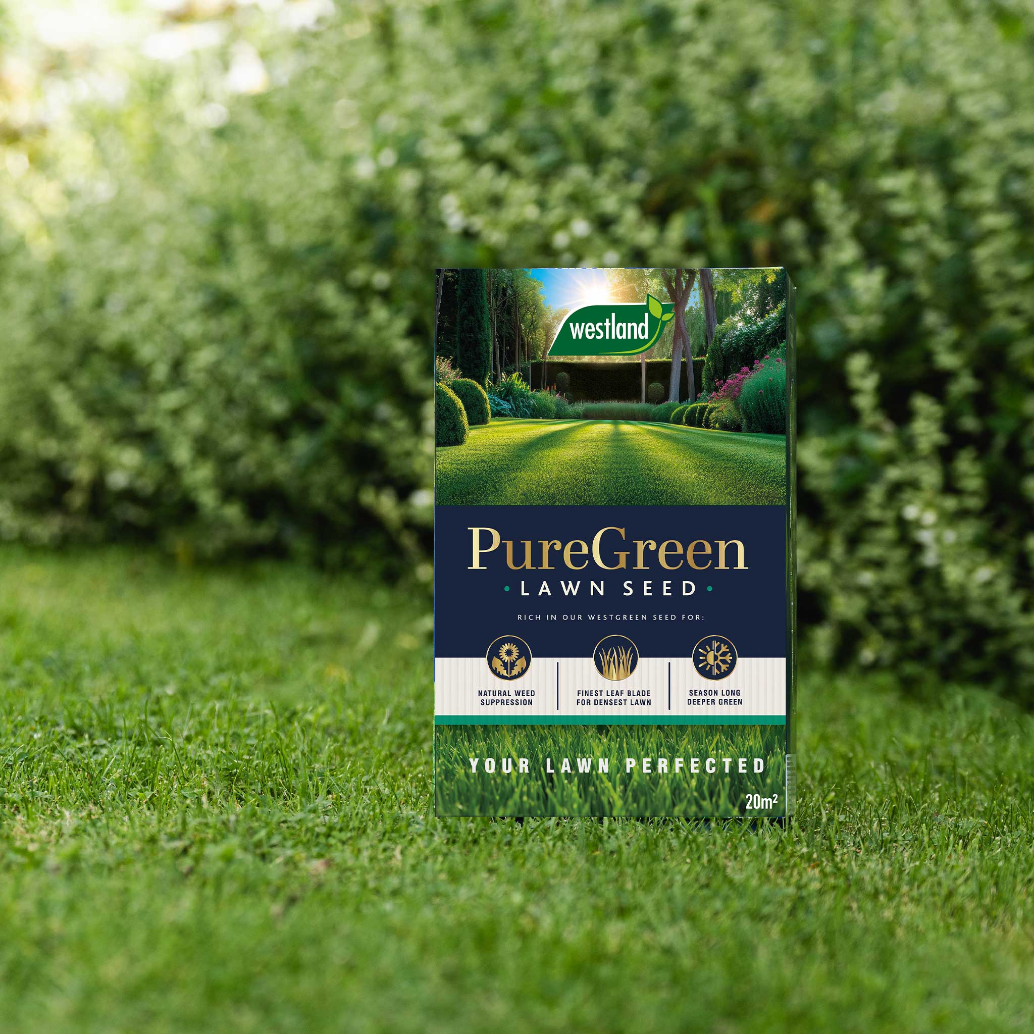 <h2><span style="font-size: 12pt; color: #ffffff;"><strong>Westland PureGreen Lawn Seed</strong></span></h2>