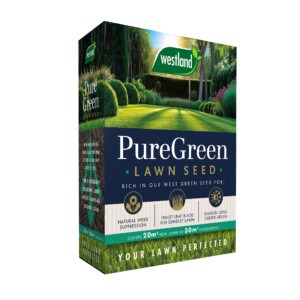 westland puregreen lawn seed 20m2